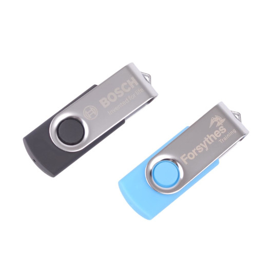 Swivel USB Drives Branded